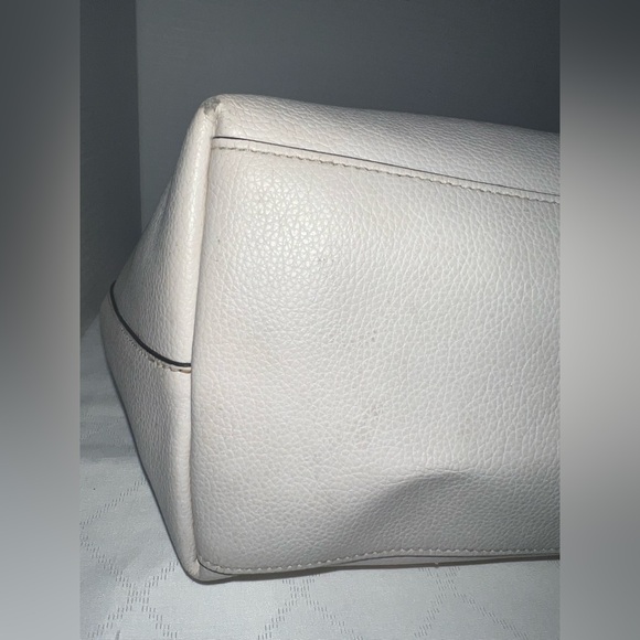 🔥🔥🔥 Coach Leather Ivory City Tote - Picture 11 of 15